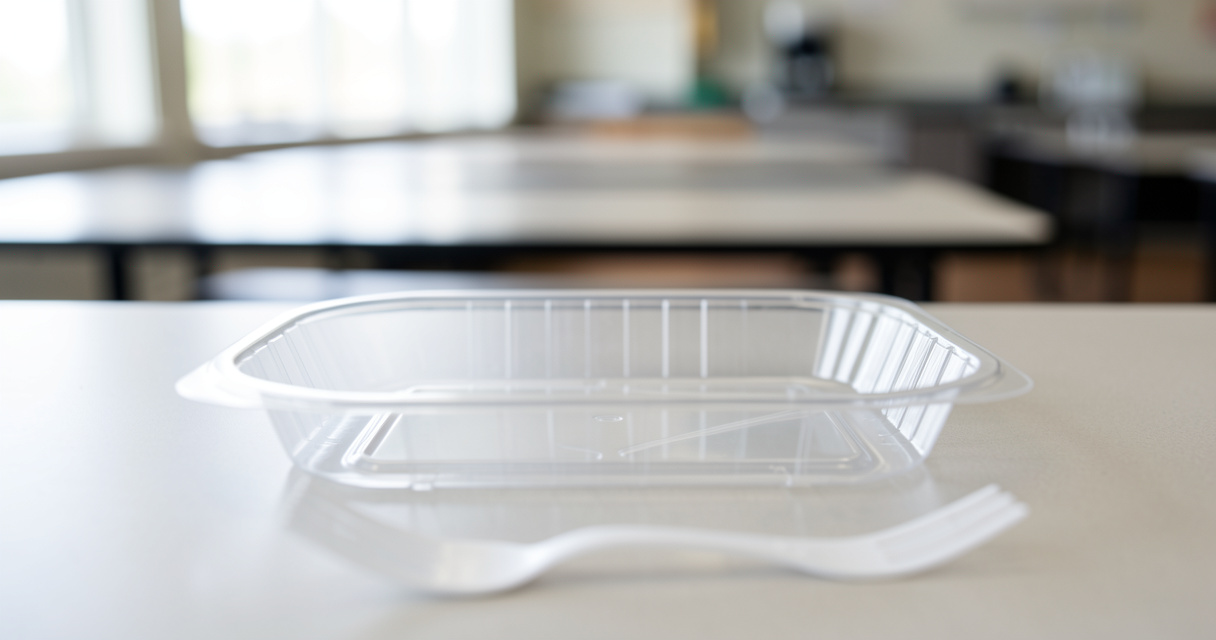 Plastique en cantine : le Conseil d'État annule un décret clé