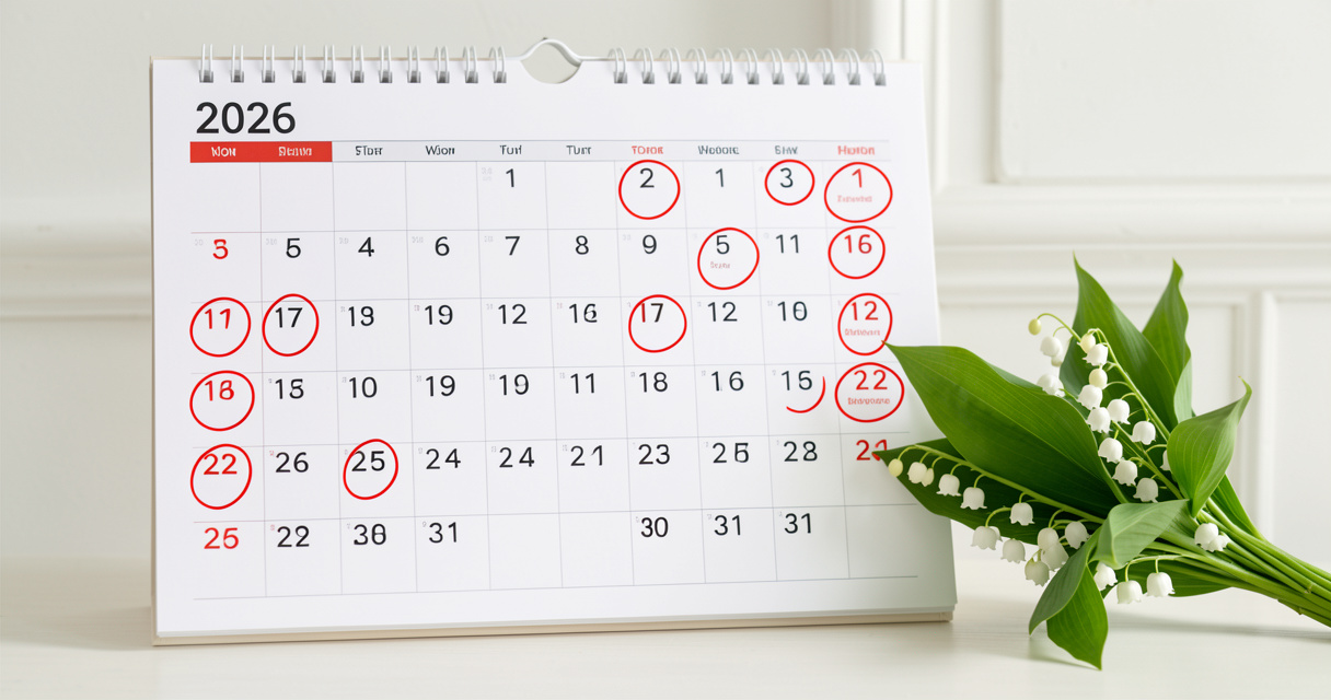 Jours fériés 2026 : calendrier, ponts, règles et conseils