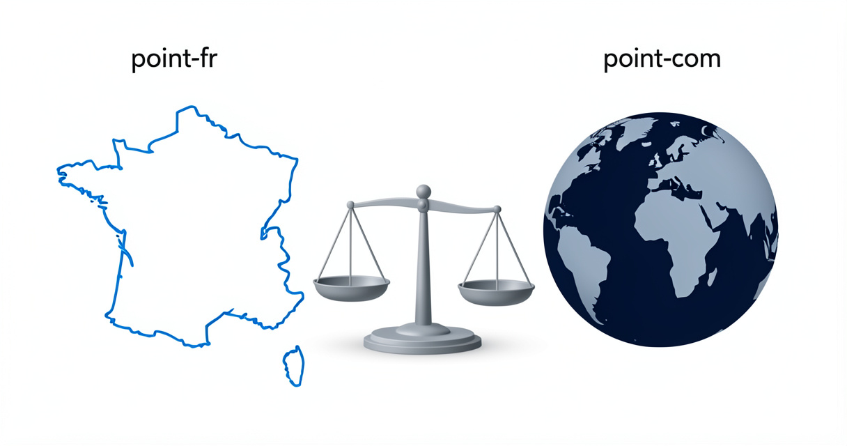 Point-com ou point-fr : quelle extension choisir en 2026 ?