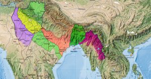 Carte de la Thaïlande : régions, sites et itinéraires